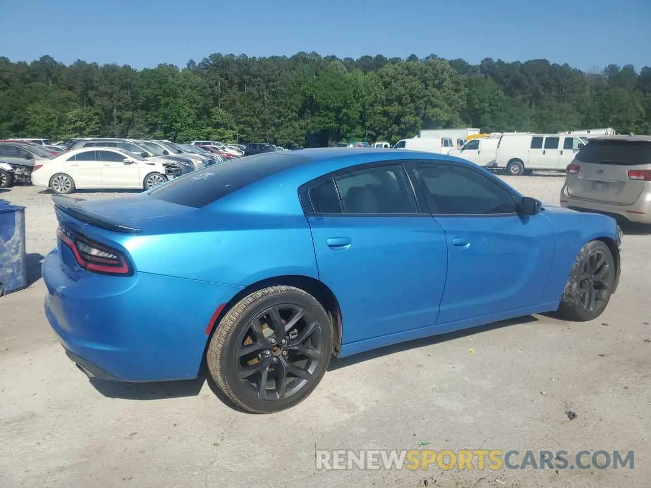 3 Photograph of a damaged car 2C3CDXBG4KH734793 DODGE CHARGER 2019