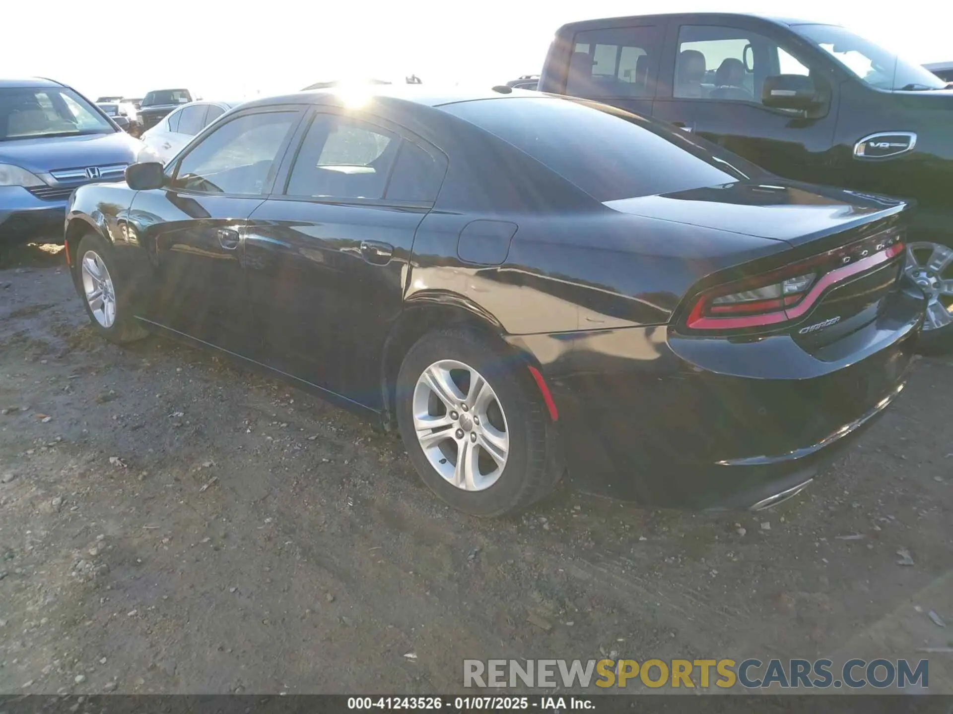 3 Photograph of a damaged car 2C3CDXBG4KH758625 DODGE CHARGER 2019