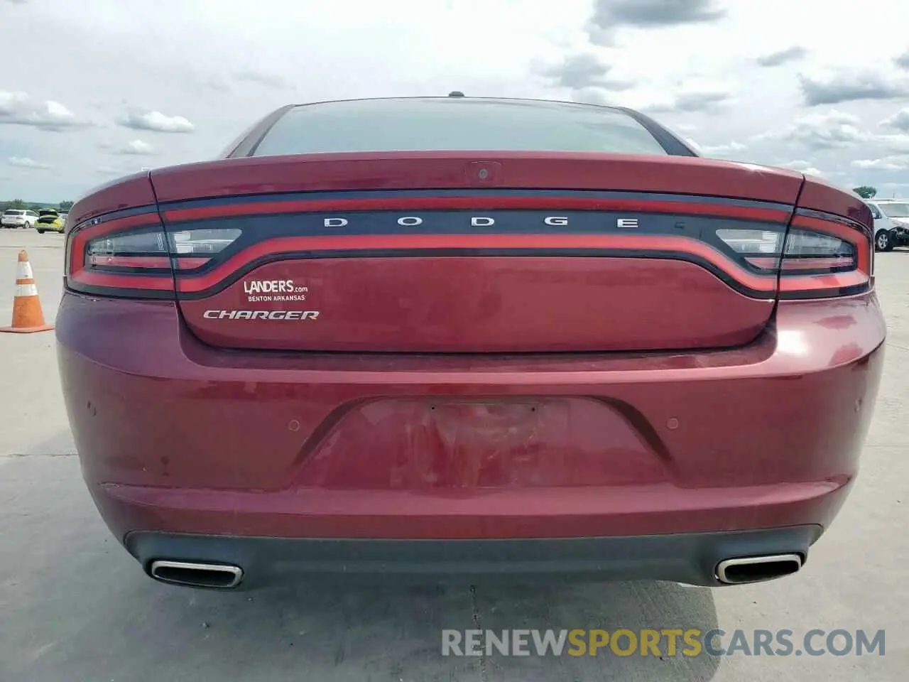 6 Photograph of a damaged car 2C3CDXBG5KH588453 DODGE CHARGER 2019