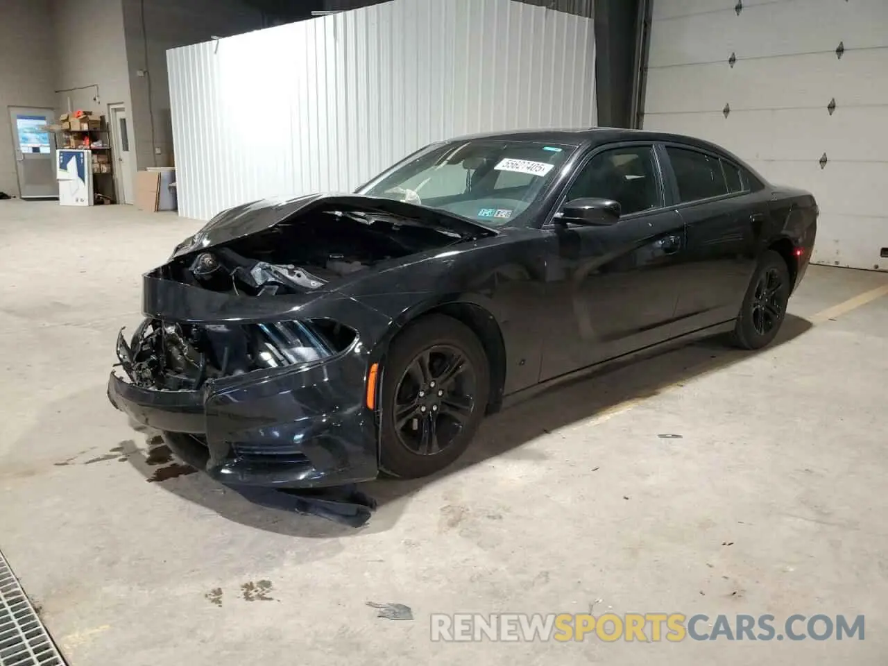 1 Photograph of a damaged car 2C3CDXBG5KH636467 DODGE CHARGER 2019