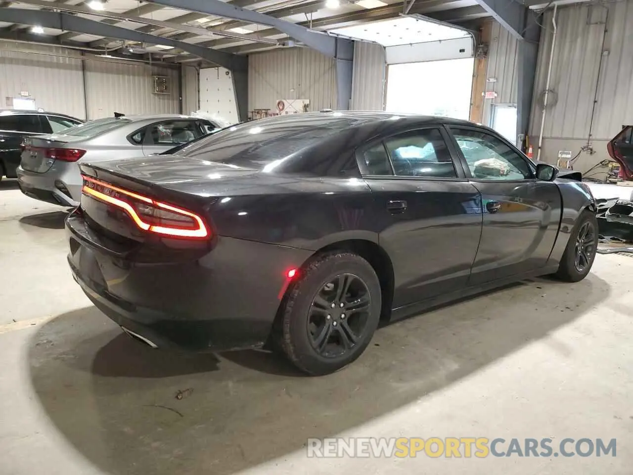 3 Photograph of a damaged car 2C3CDXBG5KH636467 DODGE CHARGER 2019