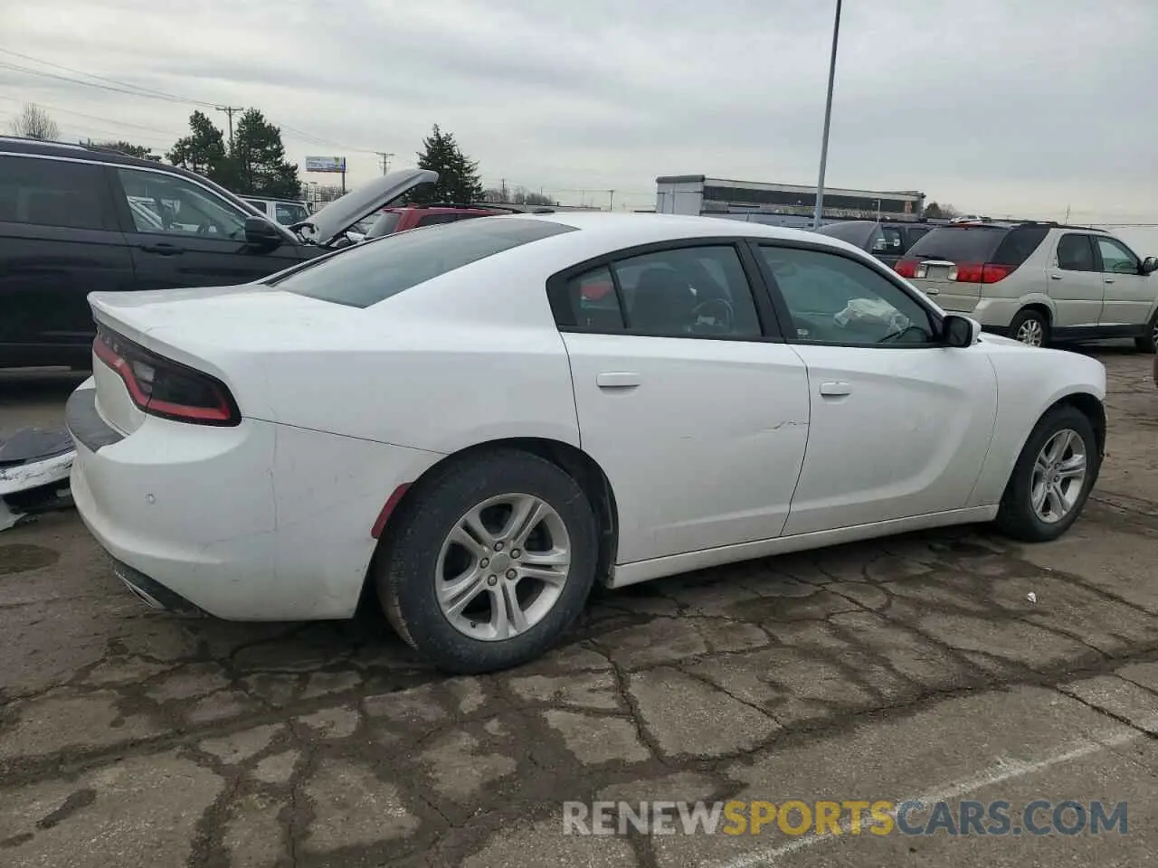 3 Photograph of a damaged car 2C3CDXBG5KH664267 DODGE CHARGER 2019