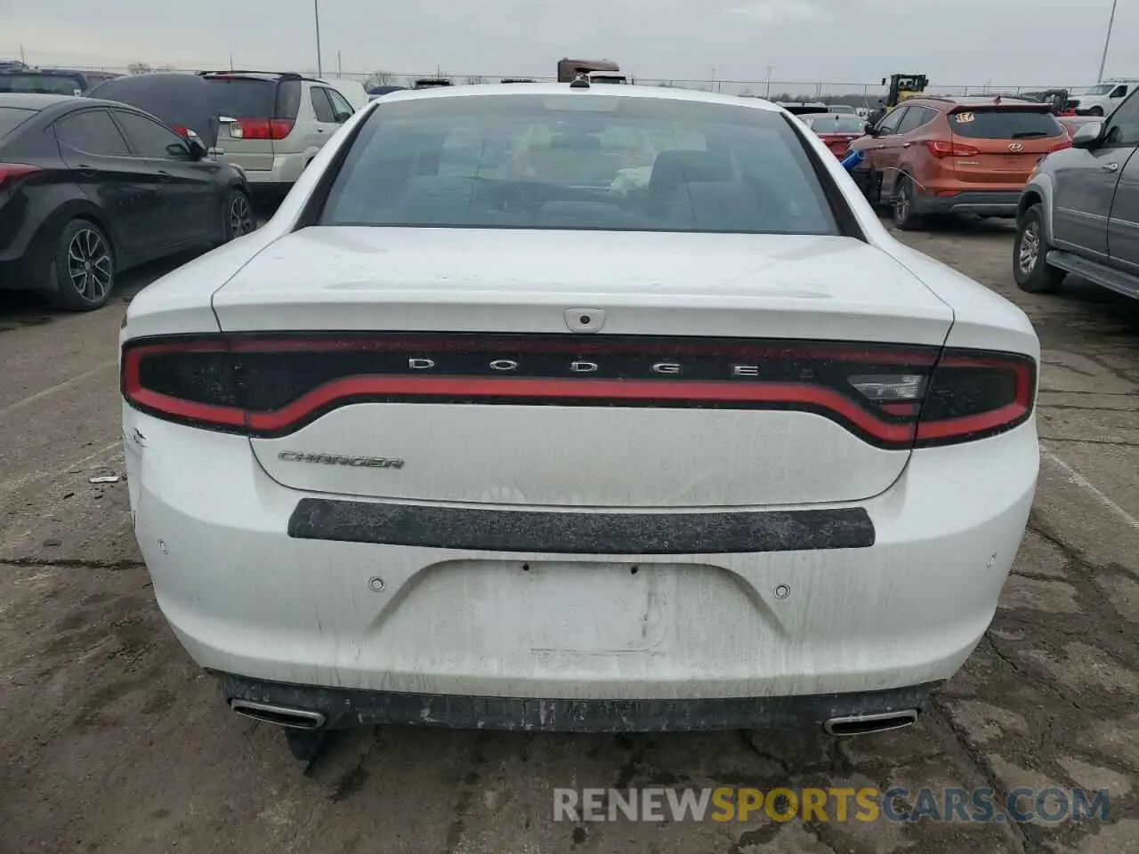 6 Photograph of a damaged car 2C3CDXBG5KH664267 DODGE CHARGER 2019