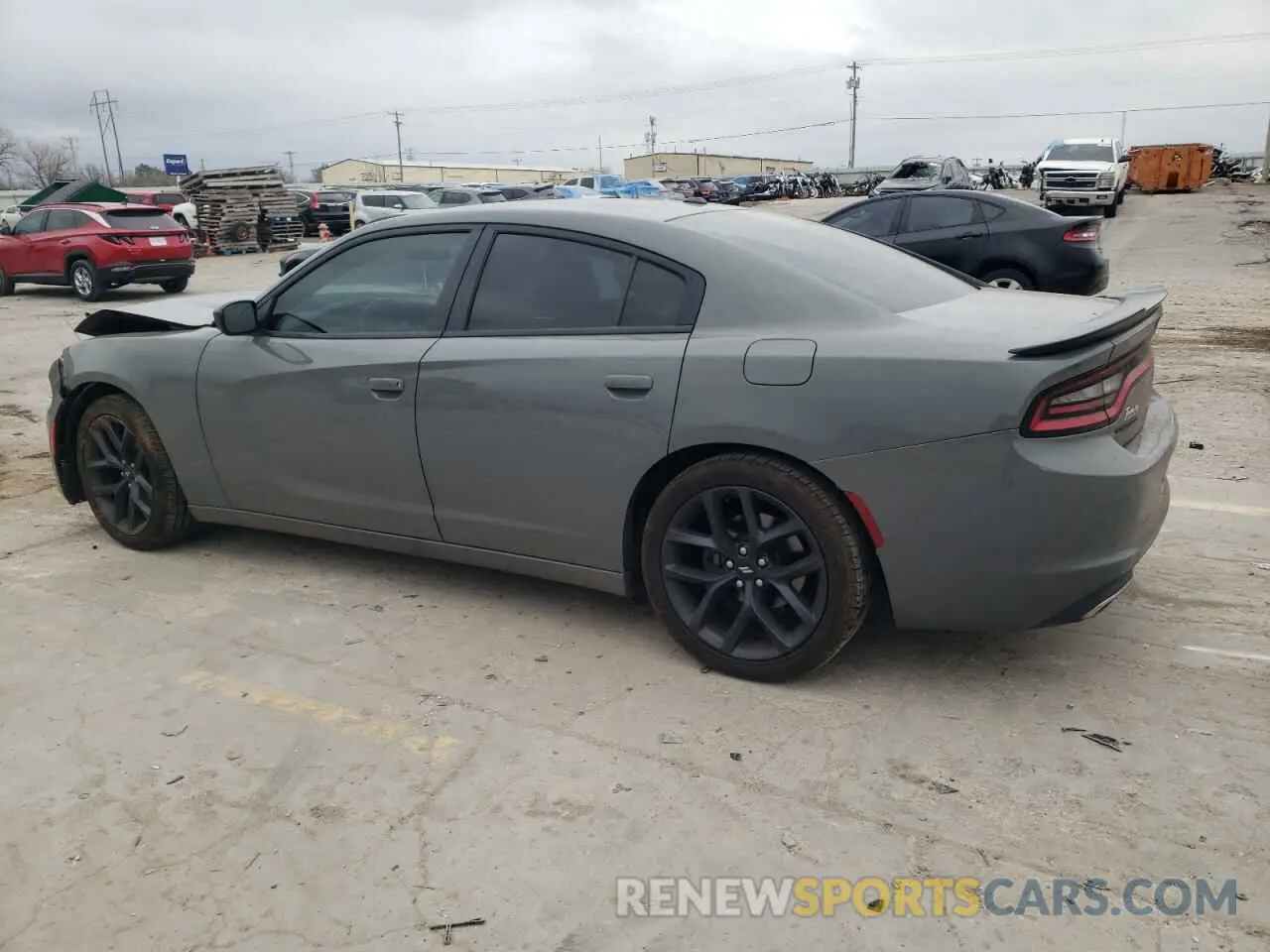 2 Photograph of a damaged car 2C3CDXBG5KH672918 DODGE CHARGER 2019