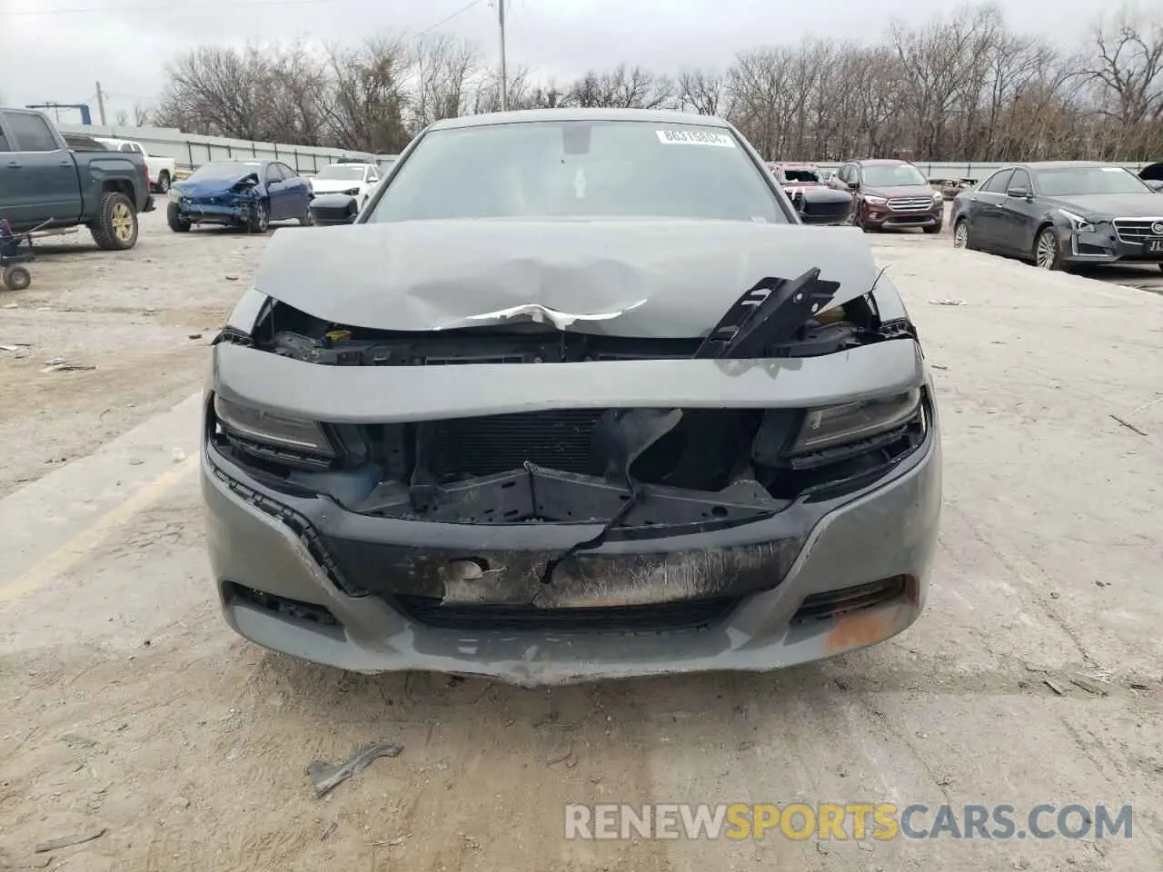 5 Photograph of a damaged car 2C3CDXBG5KH672918 DODGE CHARGER 2019