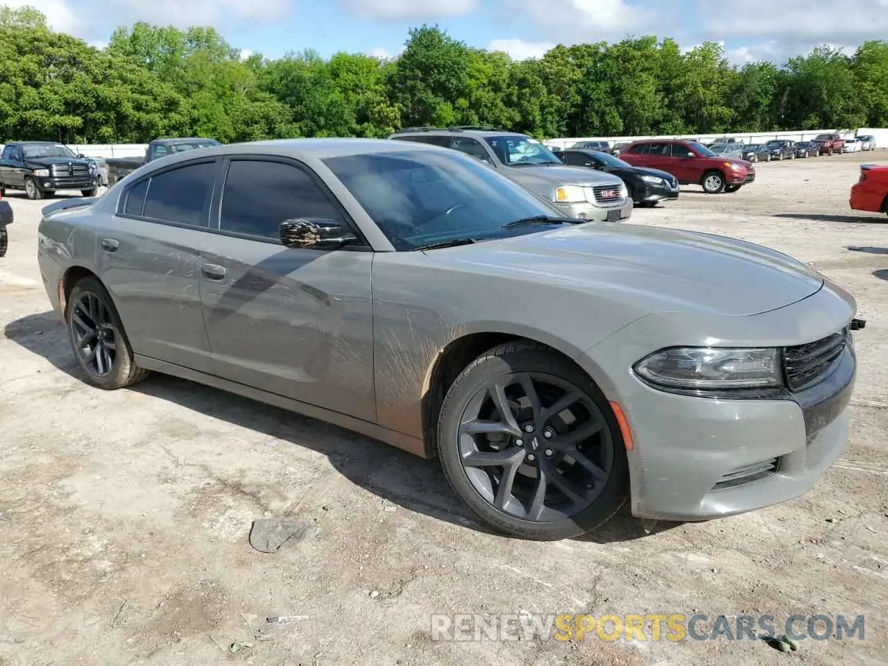 4 Photograph of a damaged car 2C3CDXBG5KH672949 DODGE CHARGER 2019