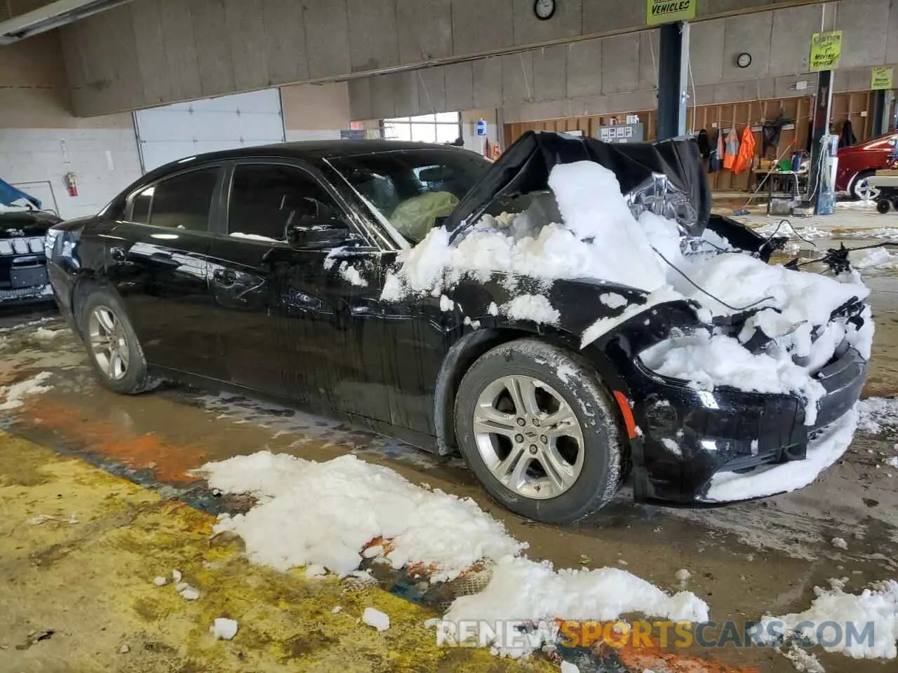 4 Photograph of a damaged car 2C3CDXBG5KH695650 DODGE CHARGER 2019