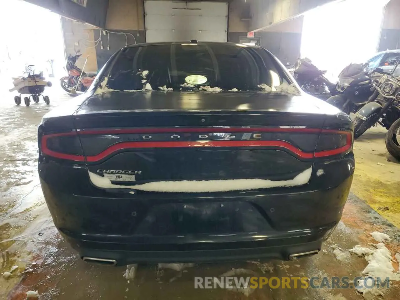 6 Photograph of a damaged car 2C3CDXBG5KH695650 DODGE CHARGER 2019
