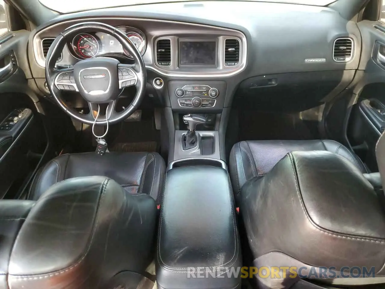 8 Photograph of a damaged car 2C3CDXBG5KH695843 DODGE CHARGER 2019