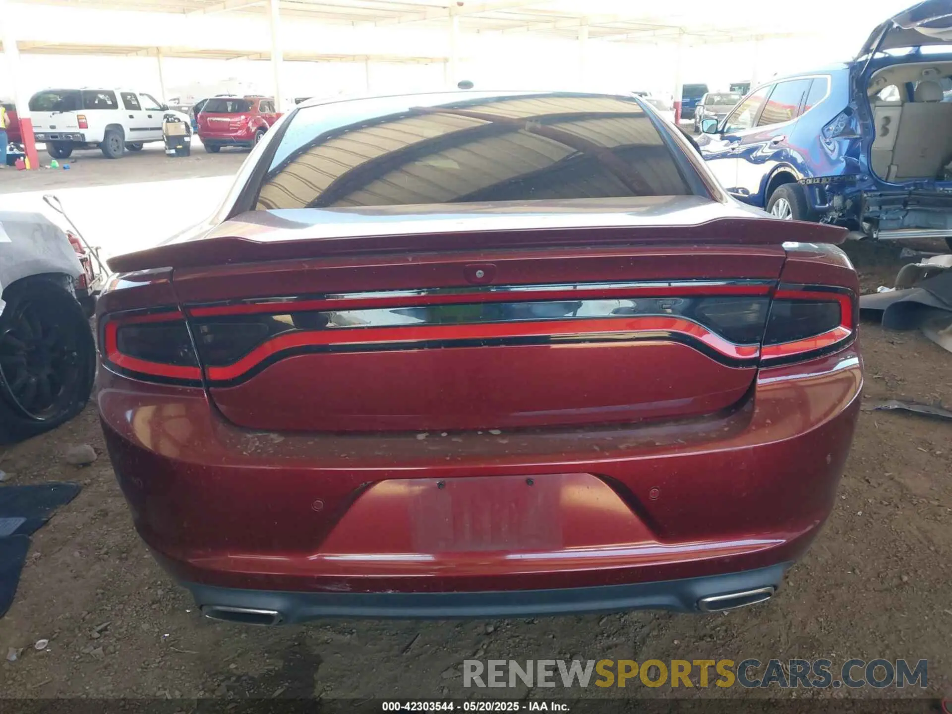 16 Photograph of a damaged car 2C3CDXBG5KH699505 DODGE CHARGER 2019