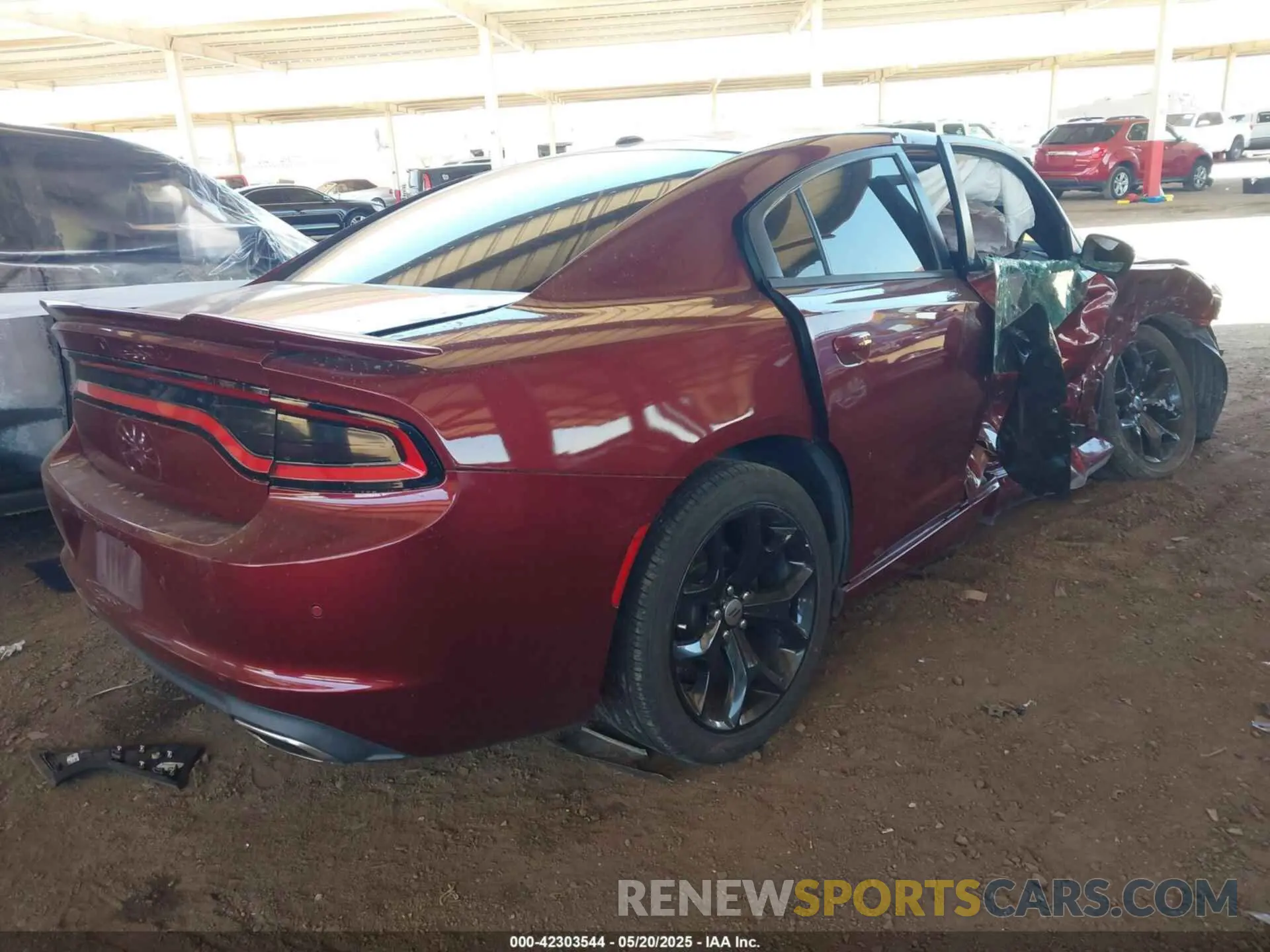 4 Photograph of a damaged car 2C3CDXBG5KH699505 DODGE CHARGER 2019