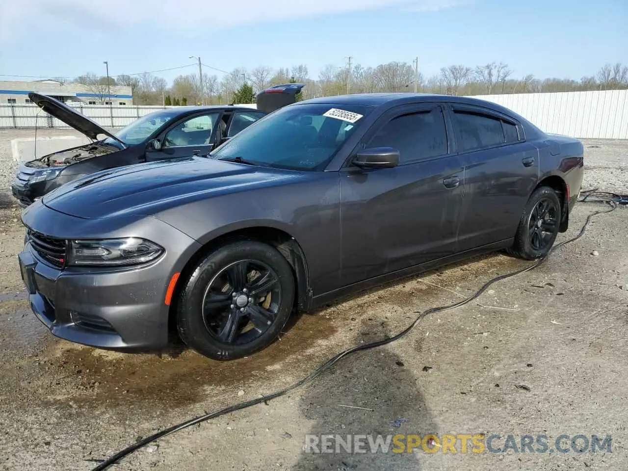 1 Photograph of a damaged car 2C3CDXBG5KH713158 DODGE CHARGER 2019