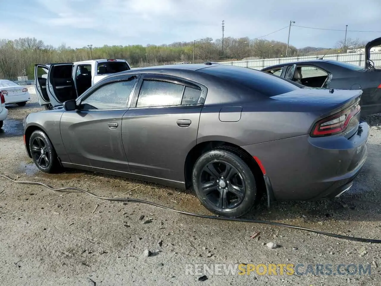 2 Photograph of a damaged car 2C3CDXBG5KH713158 DODGE CHARGER 2019