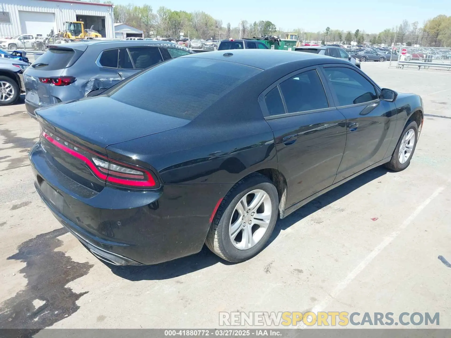 4 Photograph of a damaged car 2C3CDXBG5KH713354 DODGE CHARGER 2019