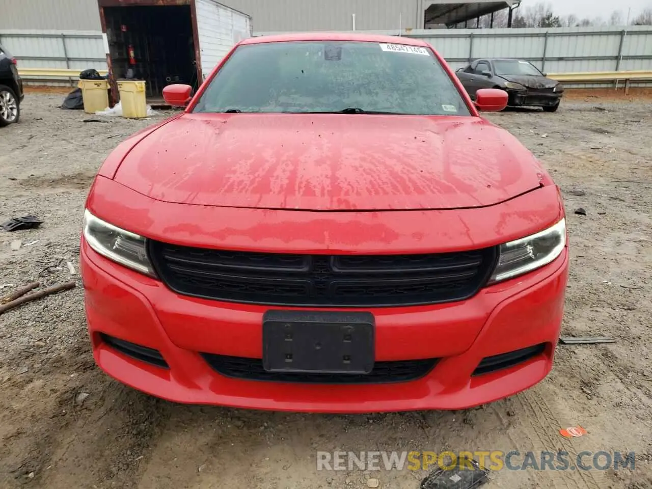5 Photograph of a damaged car 2C3CDXBG5KH736729 DODGE CHARGER 2019
