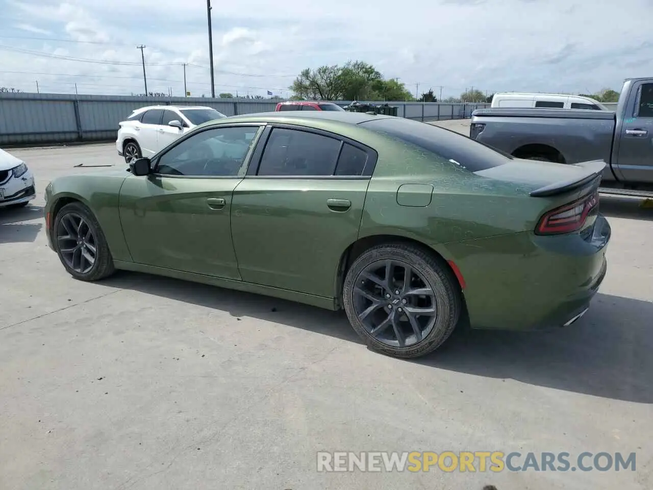 2 Photograph of a damaged car 2C3CDXBG6KH506357 DODGE CHARGER 2019