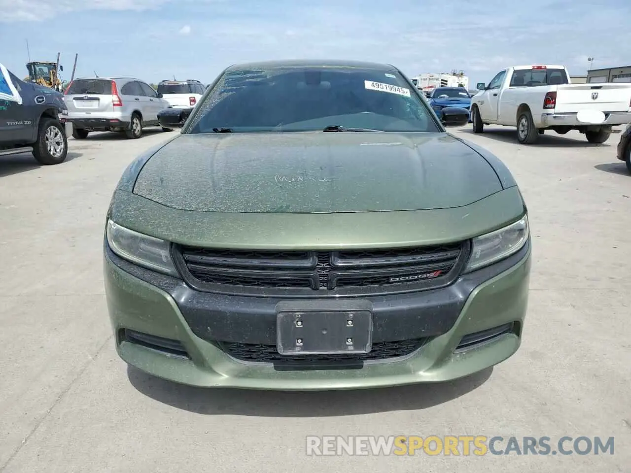 5 Photograph of a damaged car 2C3CDXBG6KH506357 DODGE CHARGER 2019