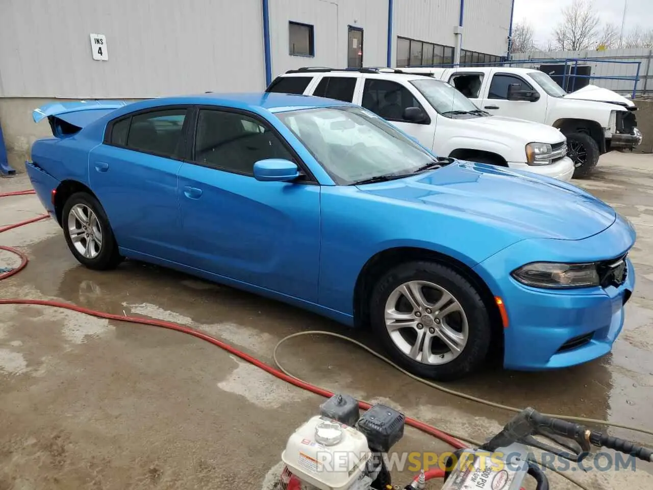 4 Photograph of a damaged car 2C3CDXBG6KH510456 DODGE CHARGER 2019