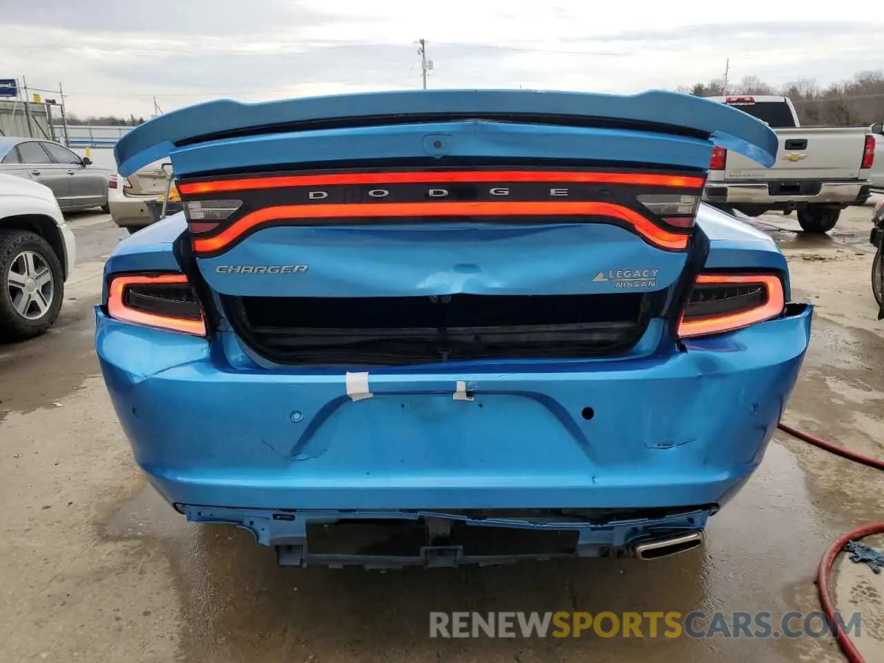 6 Photograph of a damaged car 2C3CDXBG6KH510456 DODGE CHARGER 2019