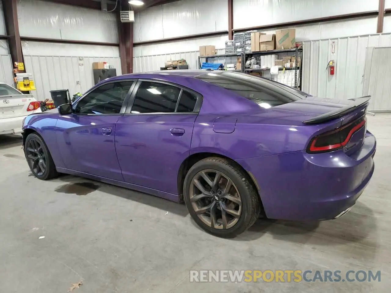2 Photograph of a damaged car 2C3CDXBG6KH553310 DODGE CHARGER 2019