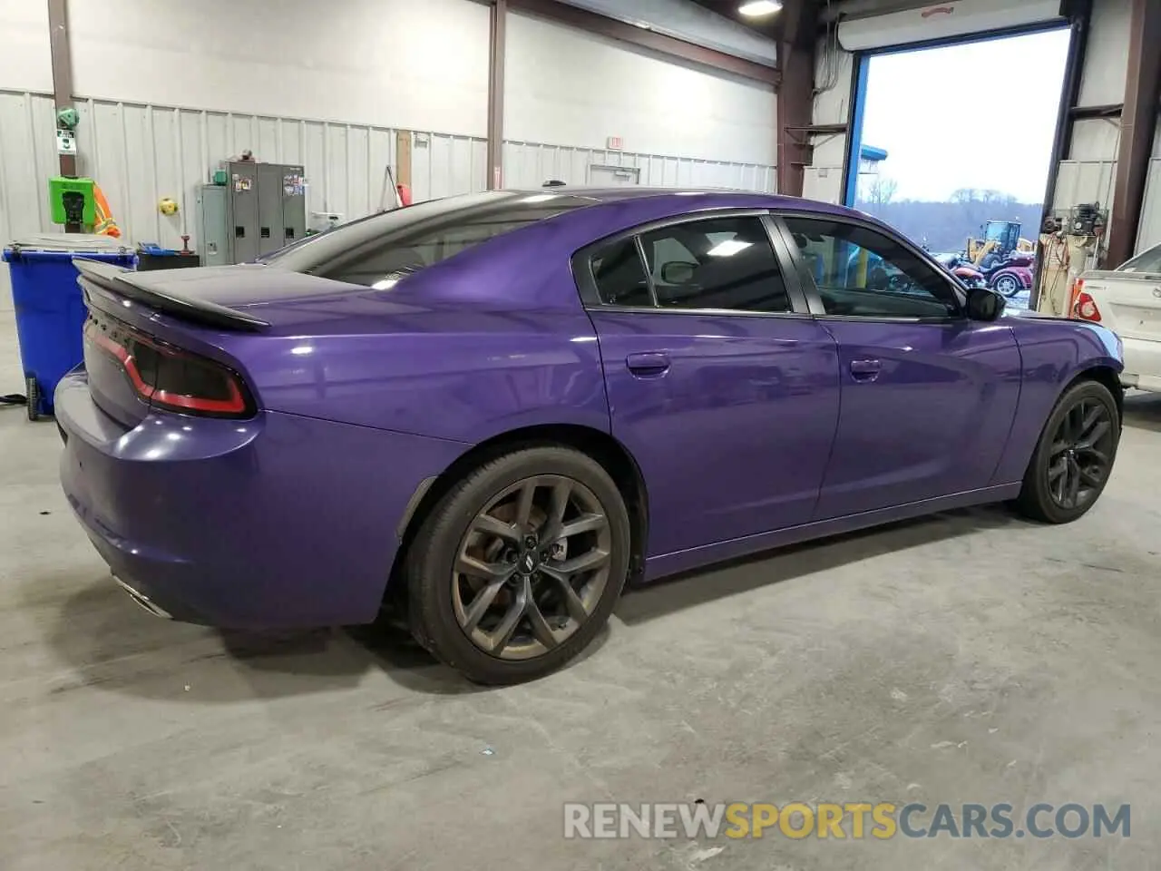 3 Photograph of a damaged car 2C3CDXBG6KH553310 DODGE CHARGER 2019