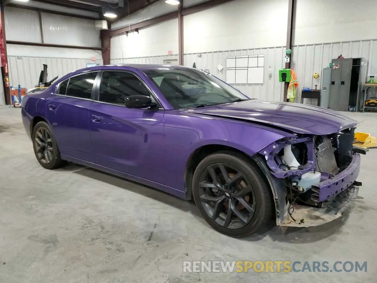 4 Photograph of a damaged car 2C3CDXBG6KH553310 DODGE CHARGER 2019