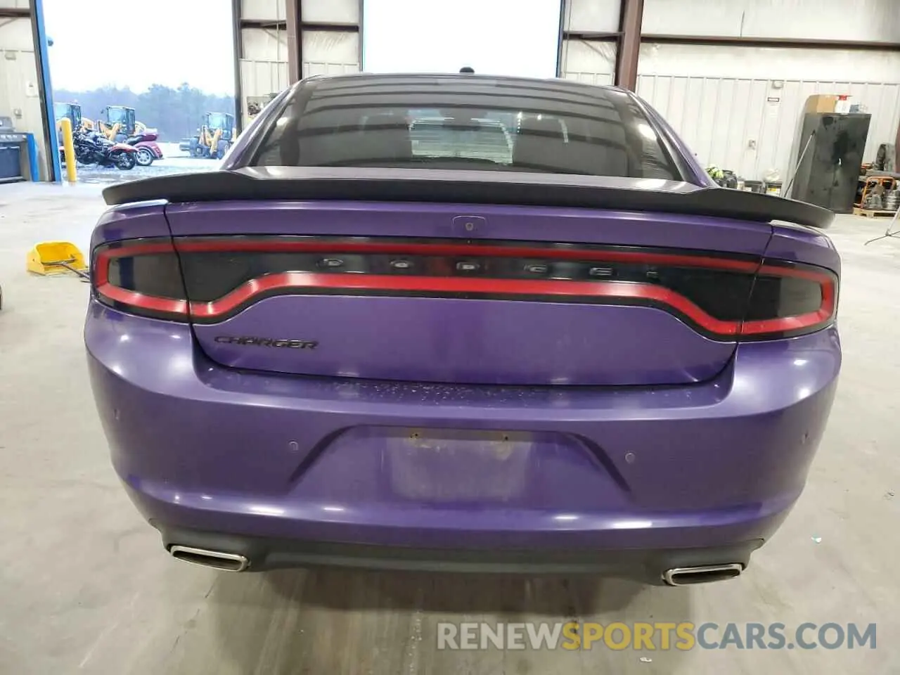 6 Photograph of a damaged car 2C3CDXBG6KH553310 DODGE CHARGER 2019