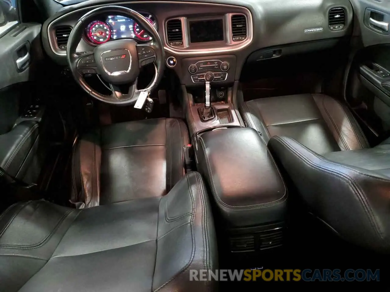 8 Photograph of a damaged car 2C3CDXBG6KH553310 DODGE CHARGER 2019