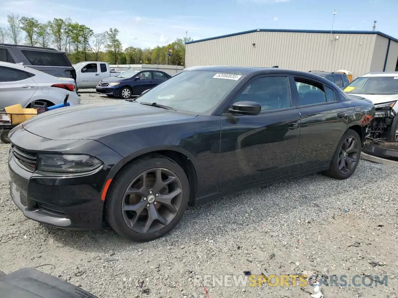 1 Photograph of a damaged car 2C3CDXBG6KH625896 DODGE CHARGER 2019