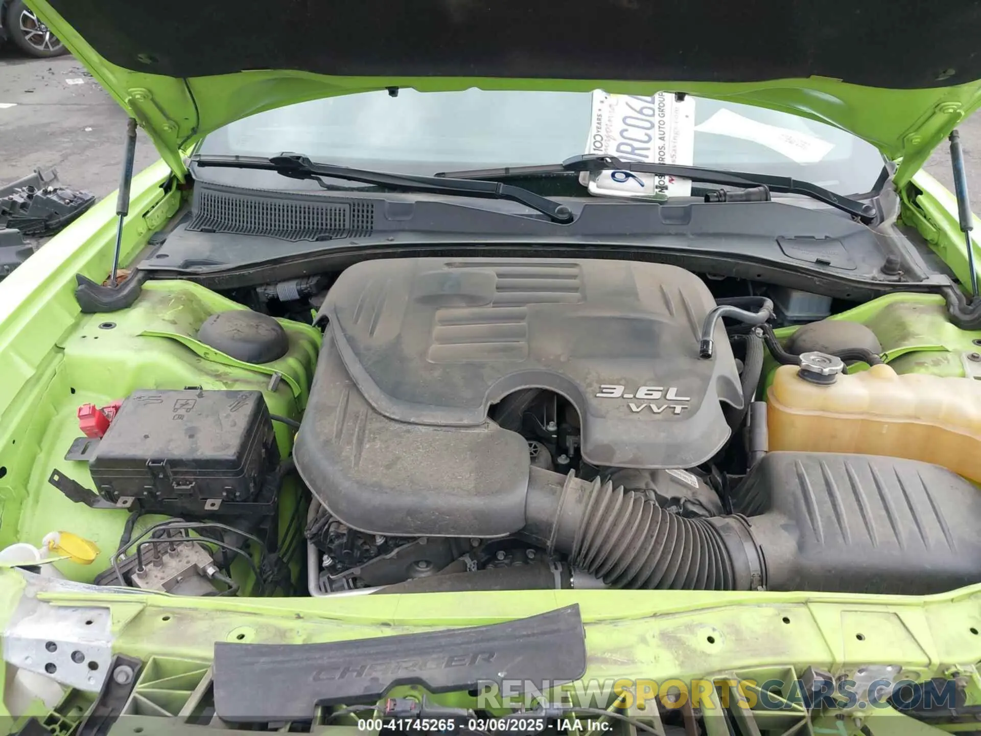 10 Photograph of a damaged car 2C3CDXBG6KH633710 DODGE CHARGER 2019