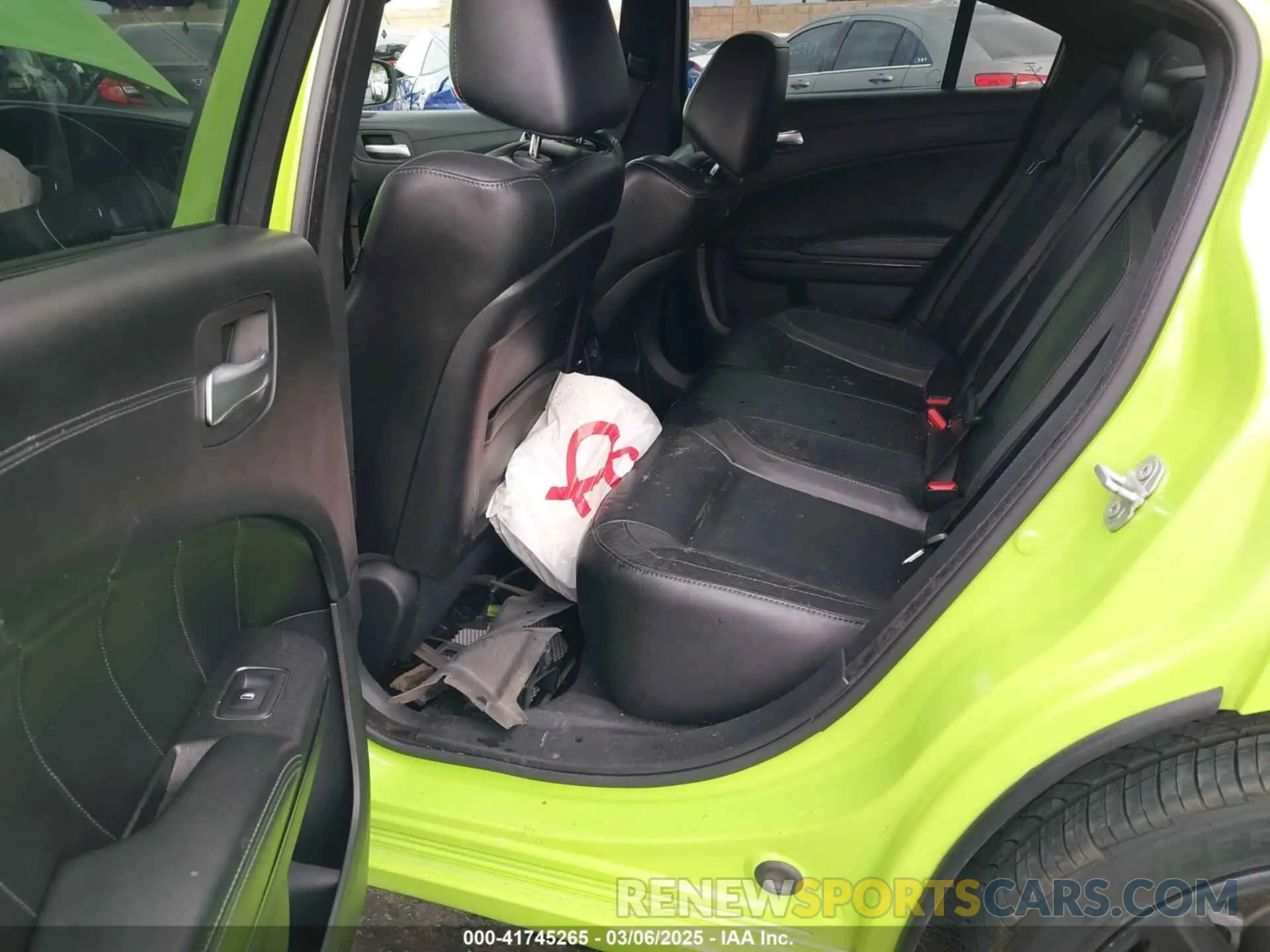 8 Photograph of a damaged car 2C3CDXBG6KH633710 DODGE CHARGER 2019