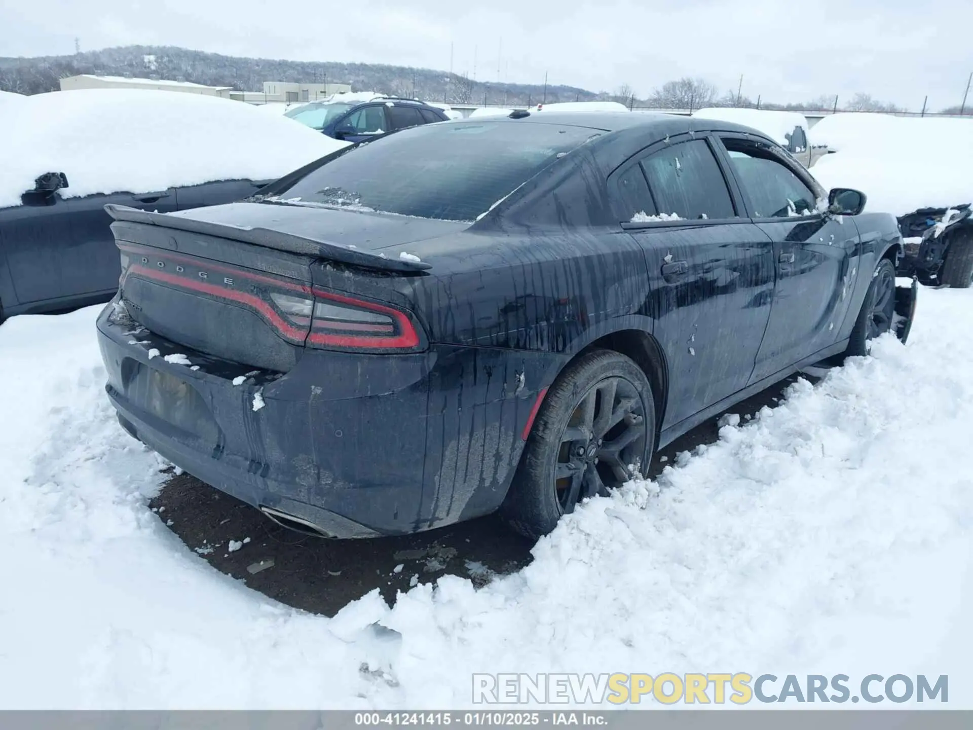 4 Photograph of a damaged car 2C3CDXBG6KH670692 DODGE CHARGER 2019