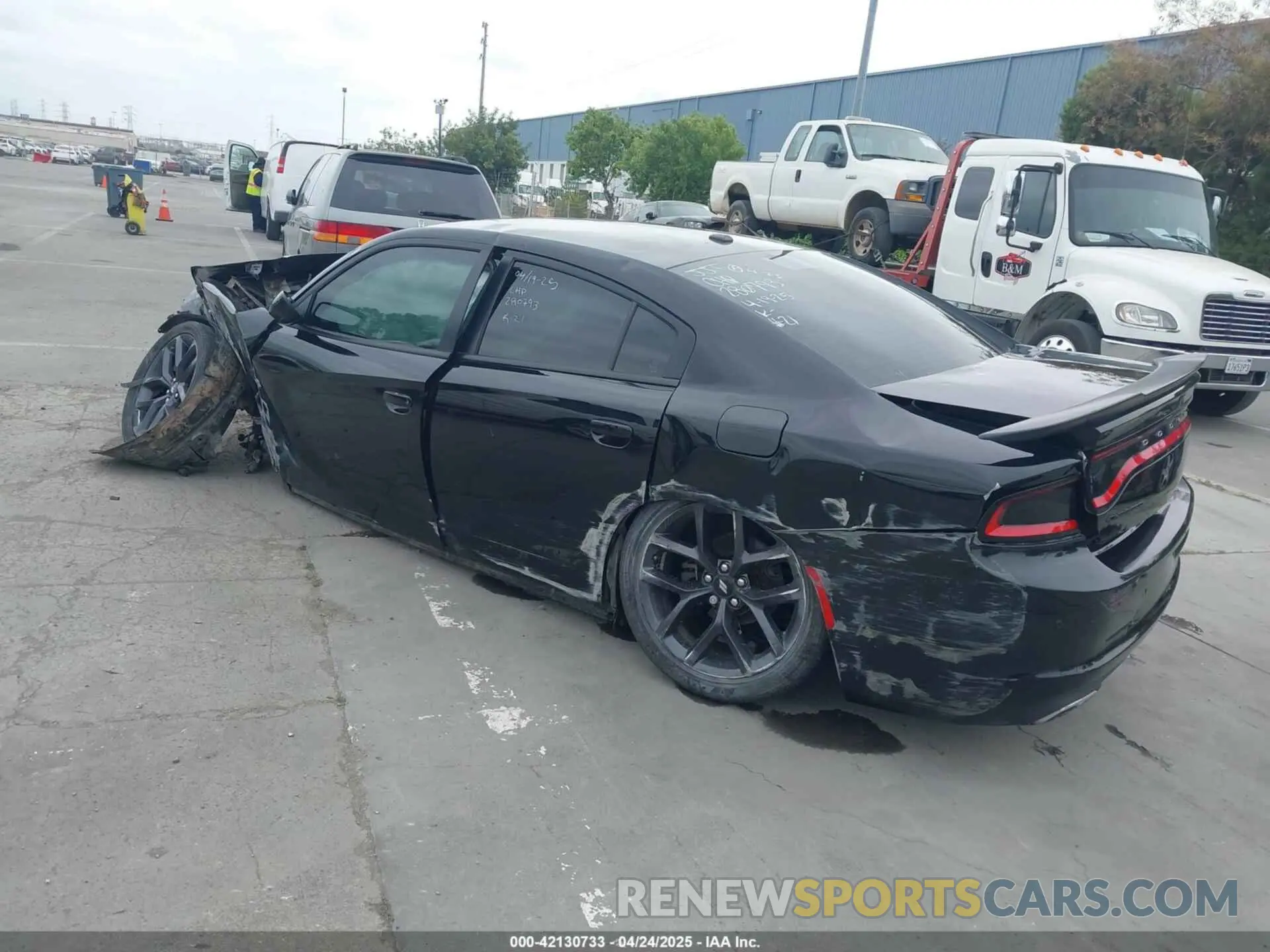 3 Photograph of a damaged car 2C3CDXBG6KH681711 DODGE CHARGER 2019