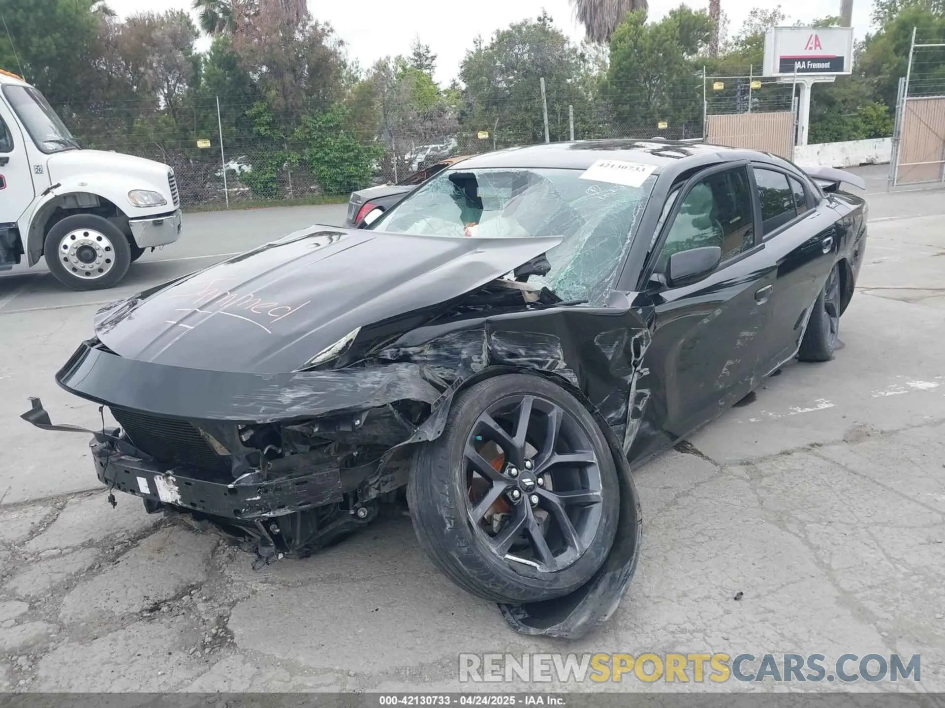 6 Photograph of a damaged car 2C3CDXBG6KH681711 DODGE CHARGER 2019