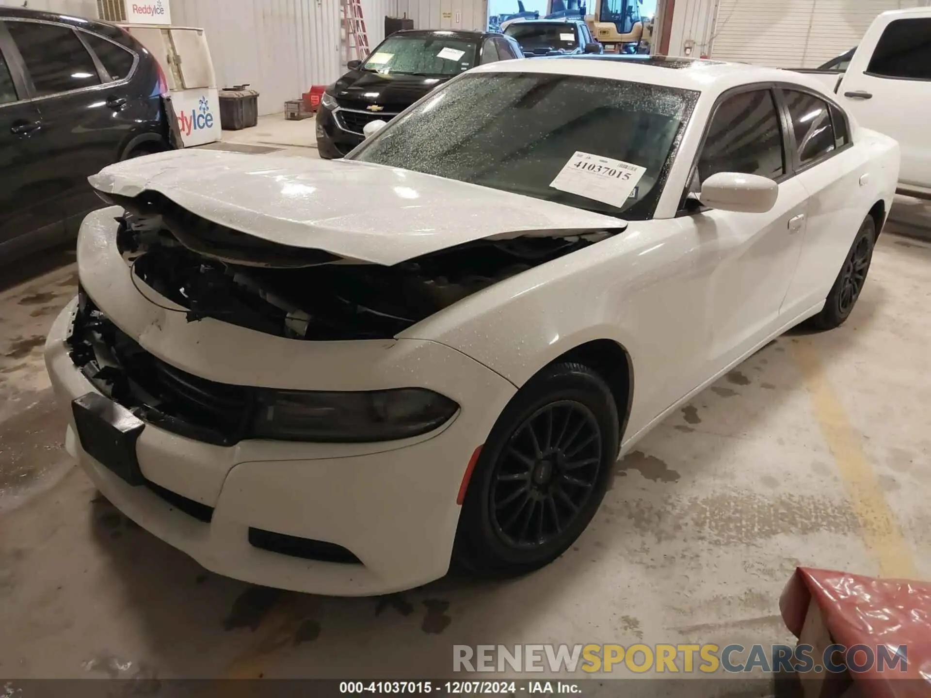 2 Photograph of a damaged car 2C3CDXBG6KH692255 DODGE CHARGER 2019
