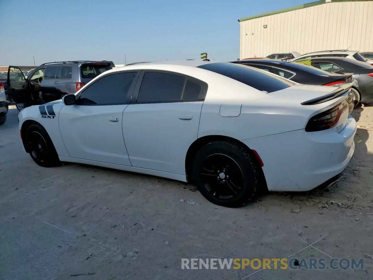 2 Photograph of a damaged car 2C3CDXBG6KH696256 DODGE CHARGER 2019