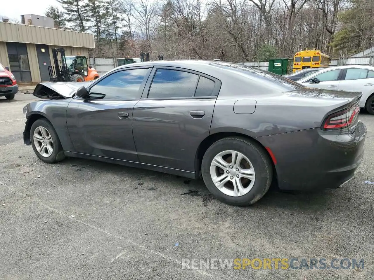 2 Photograph of a damaged car 2C3CDXBG6KH707594 DODGE CHARGER 2019