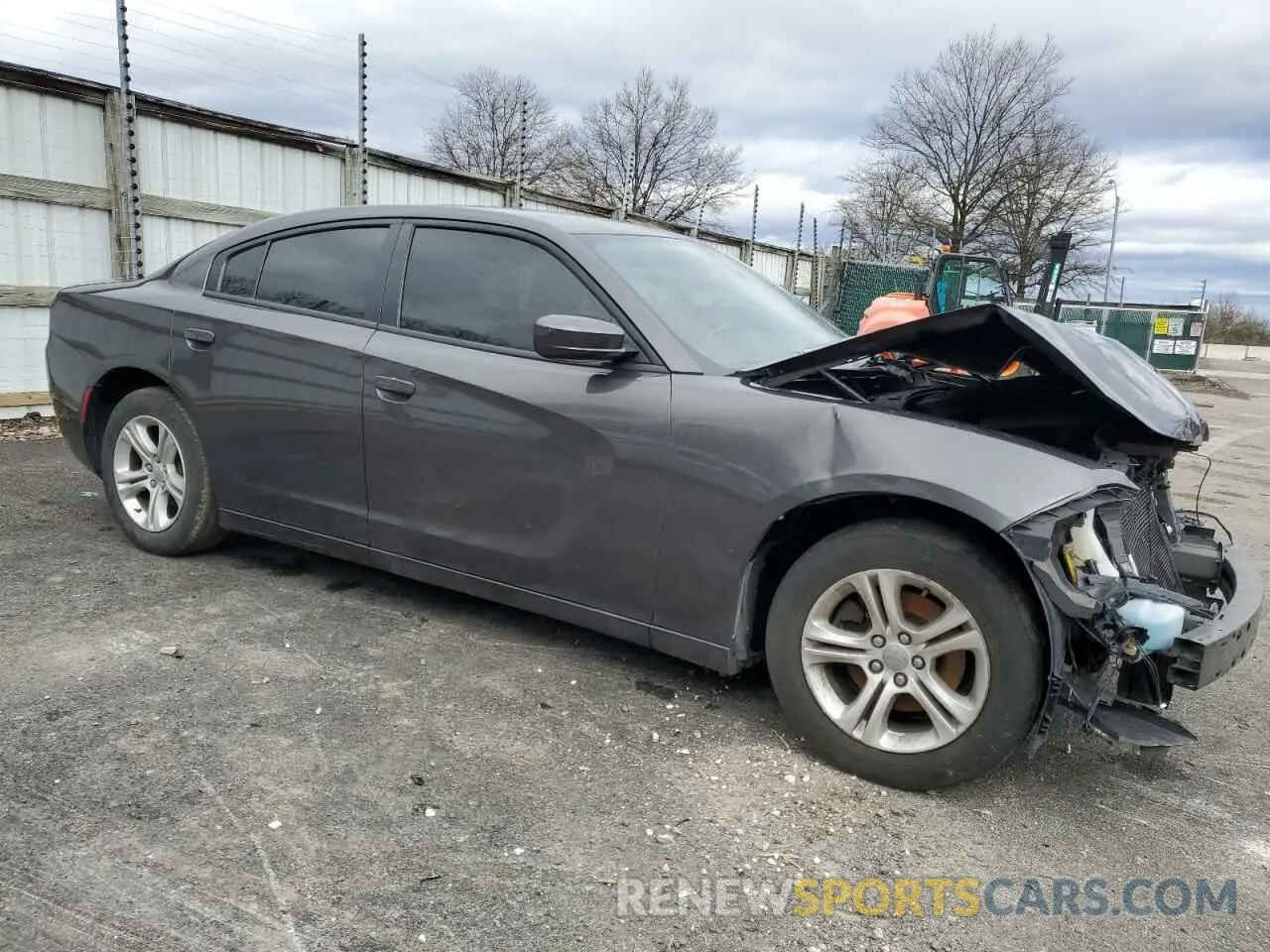 4 Photograph of a damaged car 2C3CDXBG6KH707594 DODGE CHARGER 2019