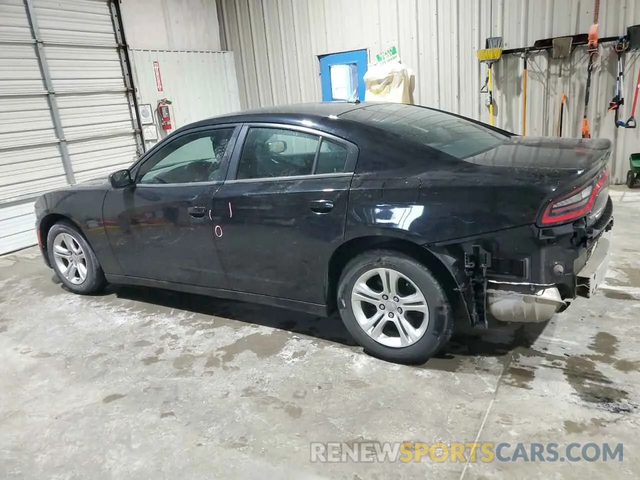 2 Photograph of a damaged car 2C3CDXBG6KH707935 DODGE CHARGER 2019