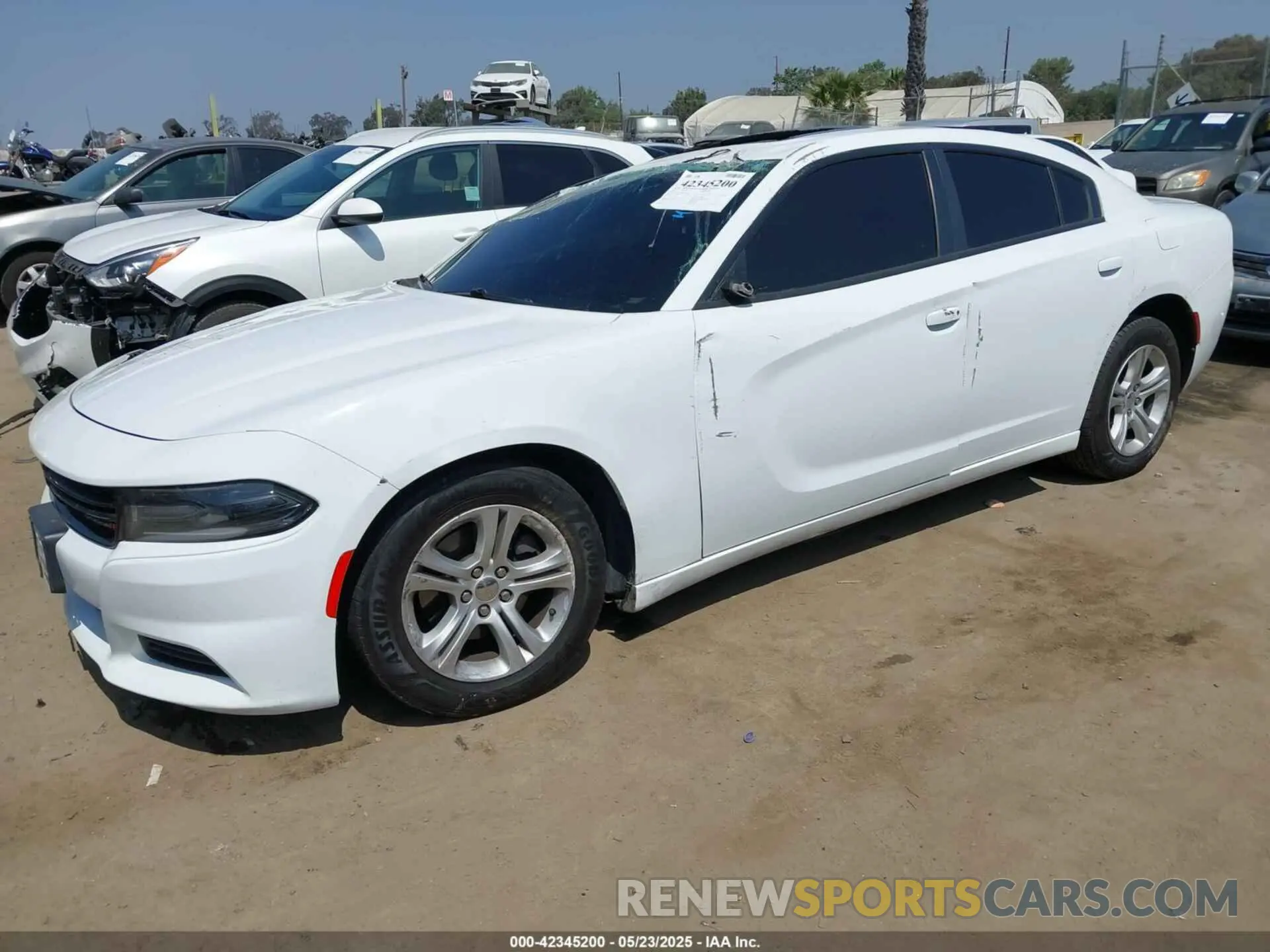 2 Photograph of a damaged car 2C3CDXBG6KH710141 DODGE CHARGER 2019