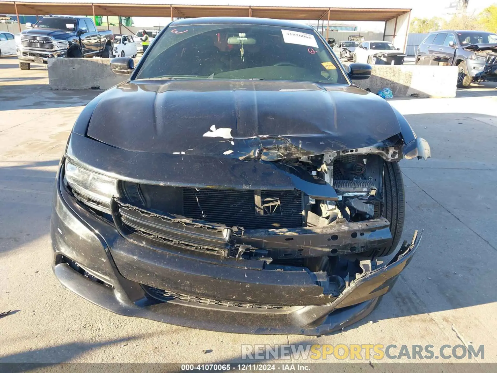6 Photograph of a damaged car 2C3CDXBG6KH719843 DODGE CHARGER 2019