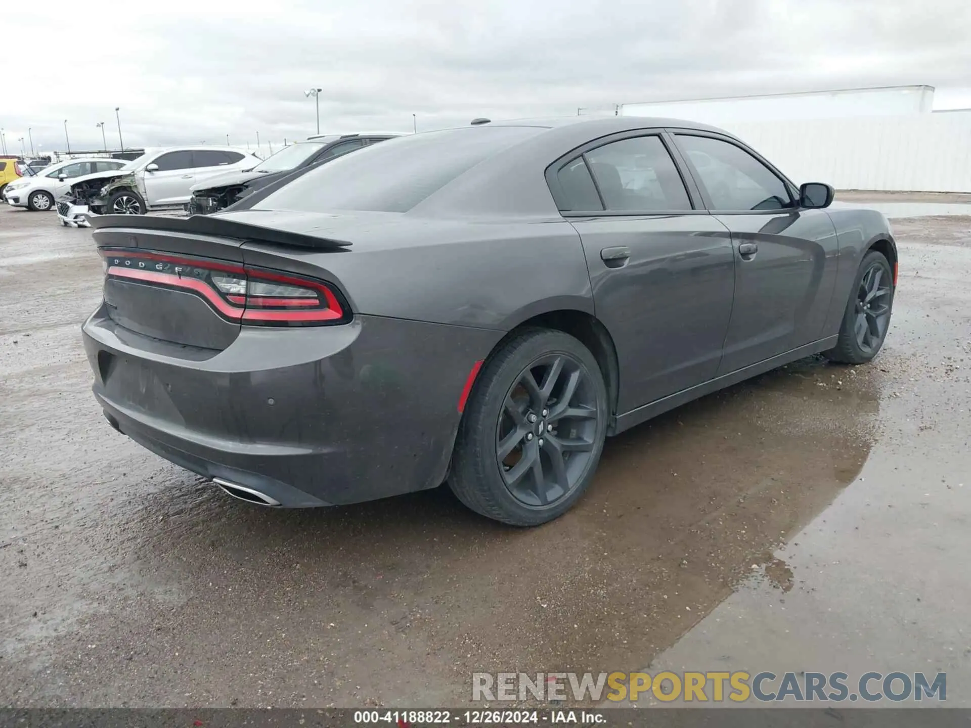 4 Photograph of a damaged car 2C3CDXBG7KH501412 DODGE CHARGER 2019