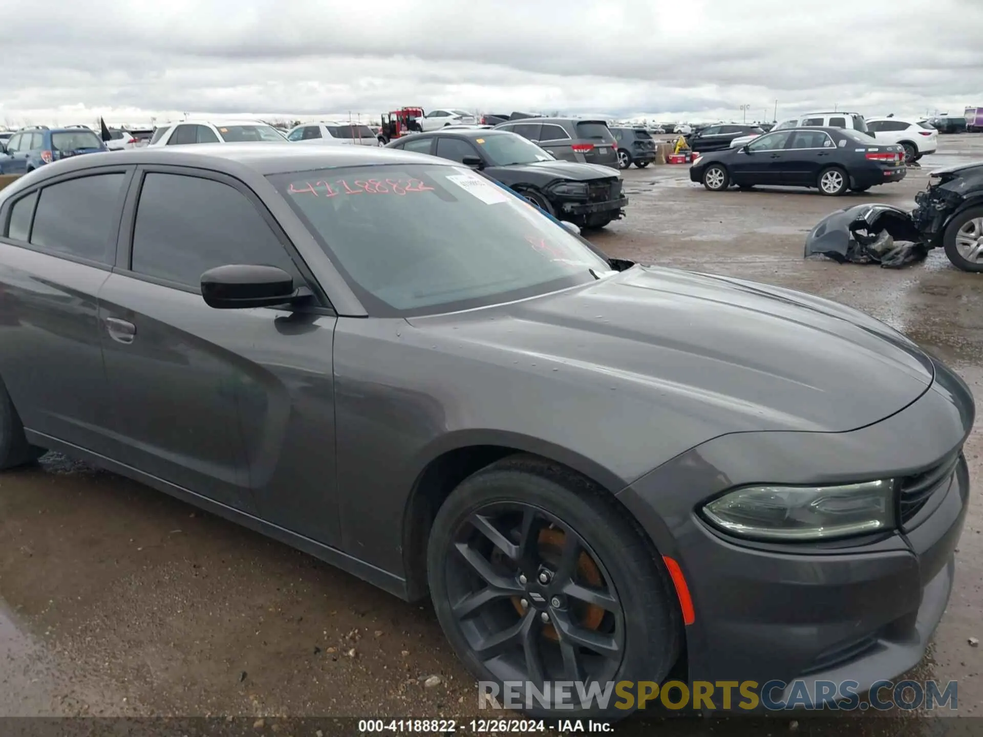 6 Photograph of a damaged car 2C3CDXBG7KH501412 DODGE CHARGER 2019