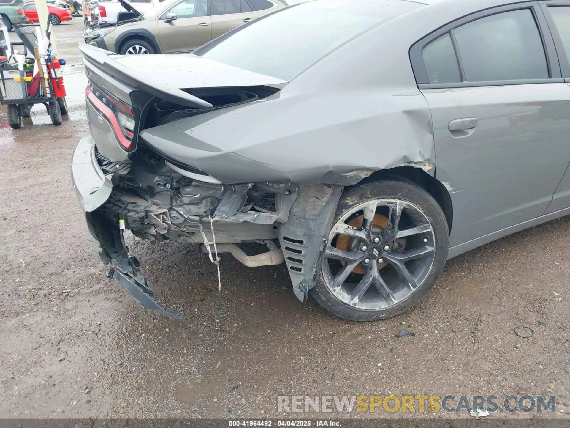 6 Photograph of a damaged car 2C3CDXBG7KH554272 DODGE CHARGER 2019