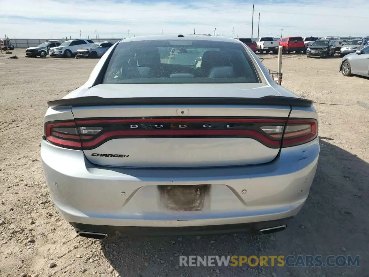 6 Photograph of a damaged car 2C3CDXBG7KH616883 DODGE CHARGER 2019