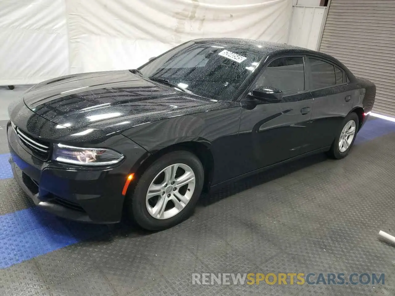 1 Photograph of a damaged car 2C3CDXBG7KH657997 DODGE CHARGER 2019