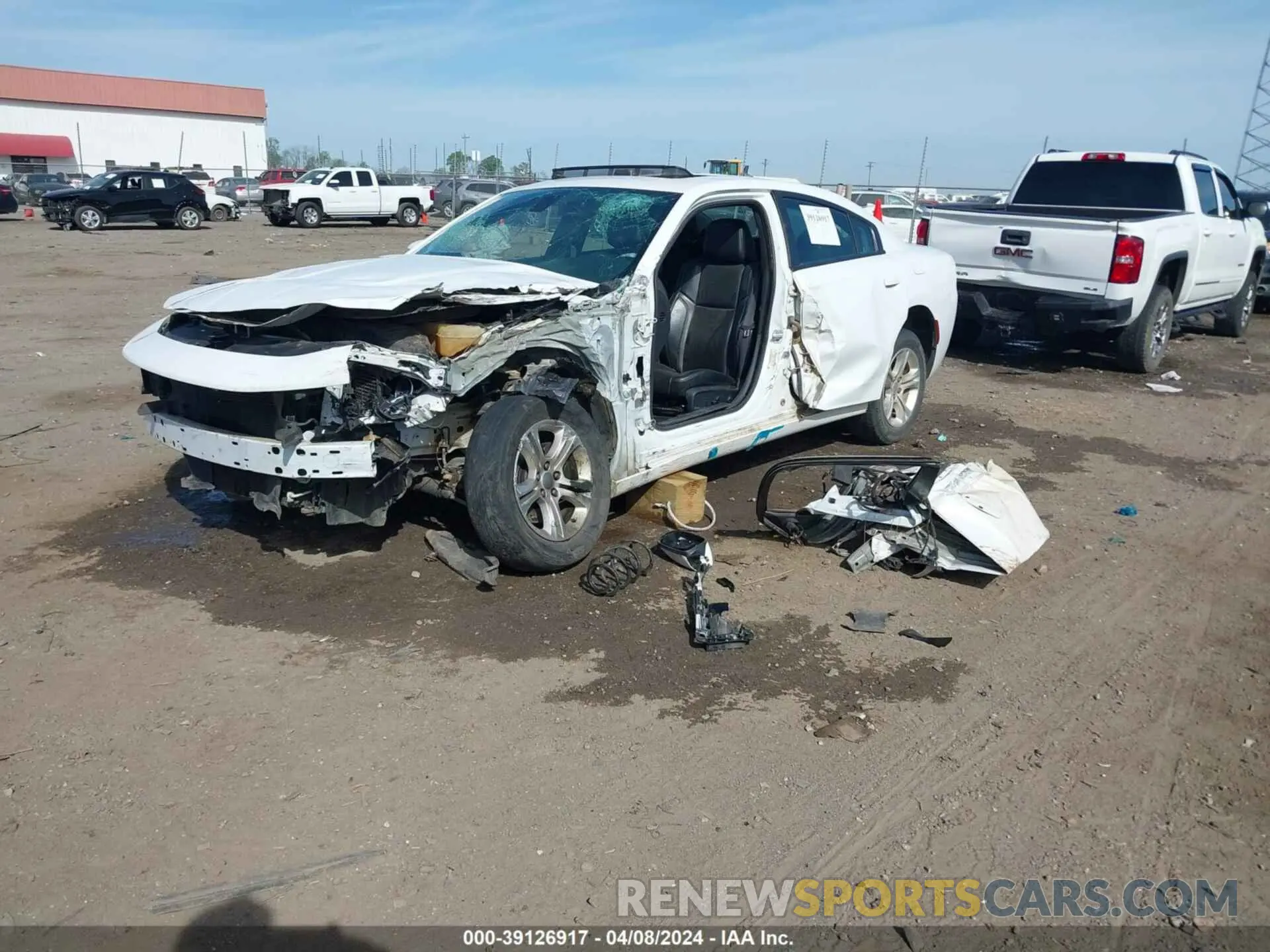 2 Photograph of a damaged car 2C3CDXBG7KH661578 DODGE CHARGER 2019