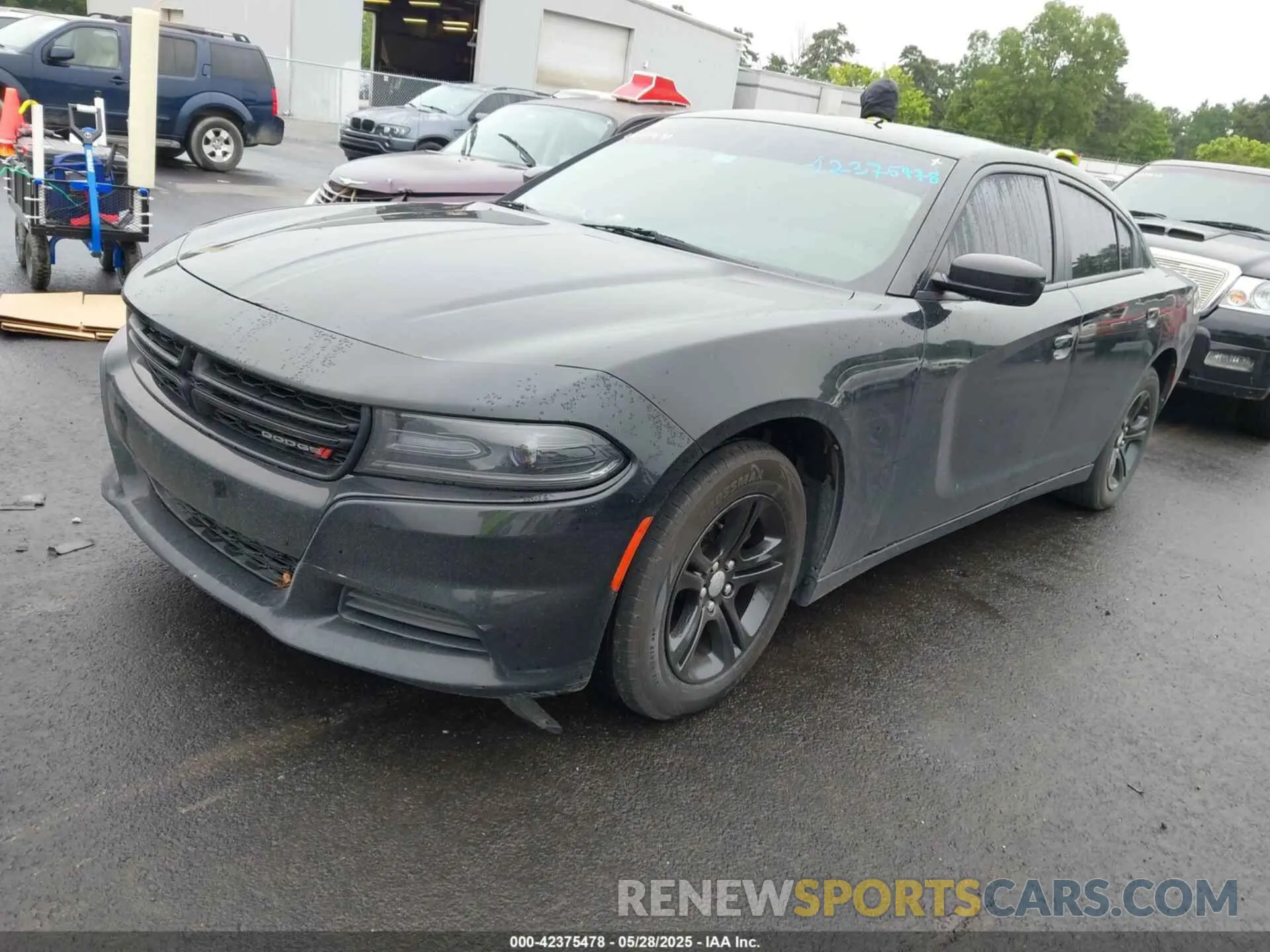 2 Photograph of a damaged car 2C3CDXBG7KH696444 DODGE CHARGER 2019