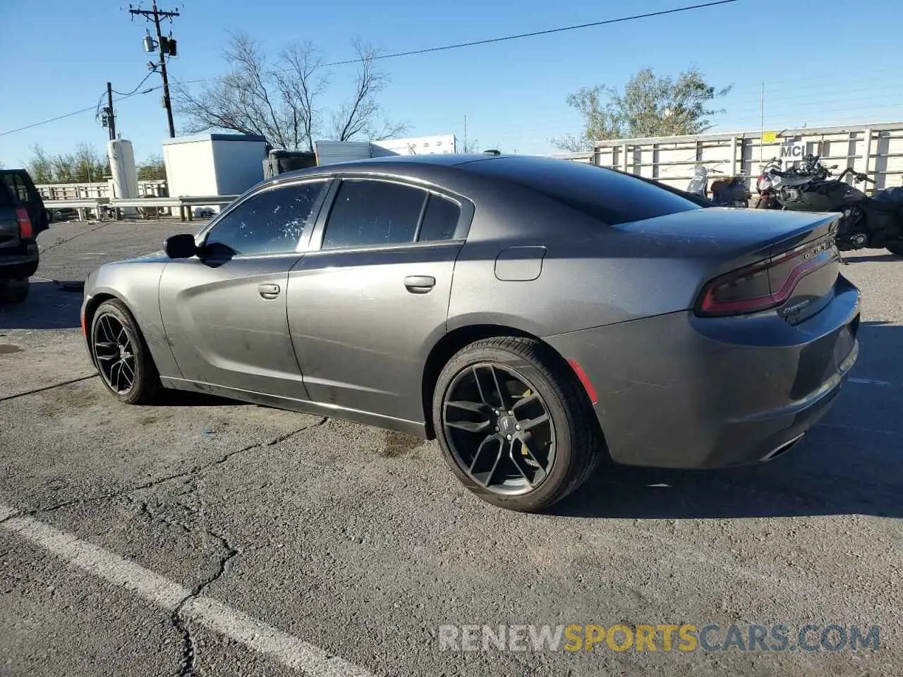 2 Photograph of a damaged car 2C3CDXBG7KH699389 DODGE CHARGER 2019