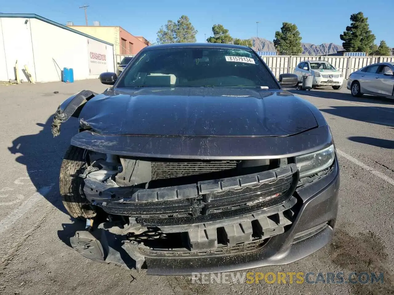 5 Photograph of a damaged car 2C3CDXBG7KH699389 DODGE CHARGER 2019